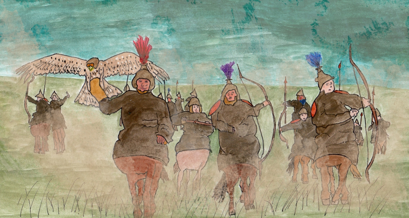 Die Kentaurinnen des Güldenen Graslands